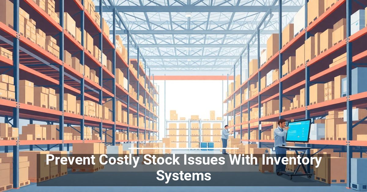 Prevent Costly Stock Issues With Inventory Systems